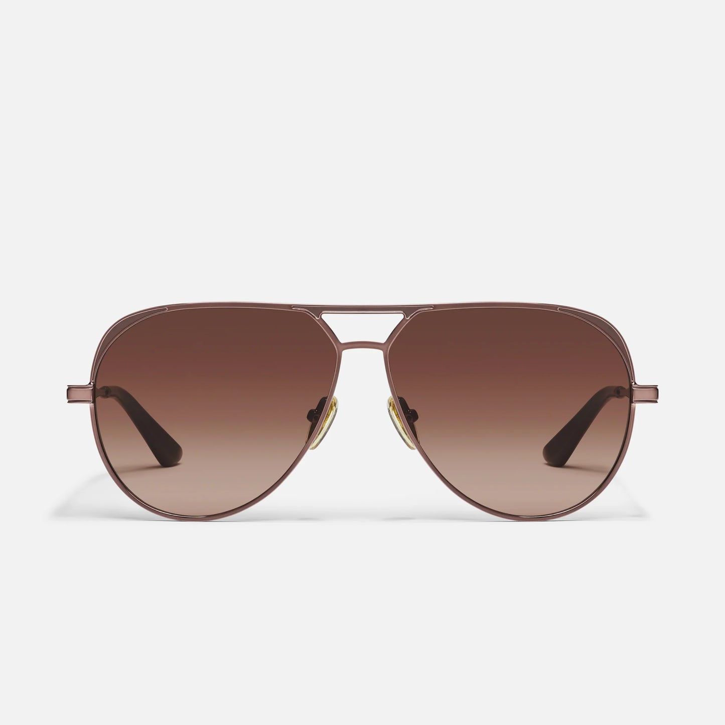 Open Tab Chocolate Frame and Brown Fawn Lens Sunglasses
