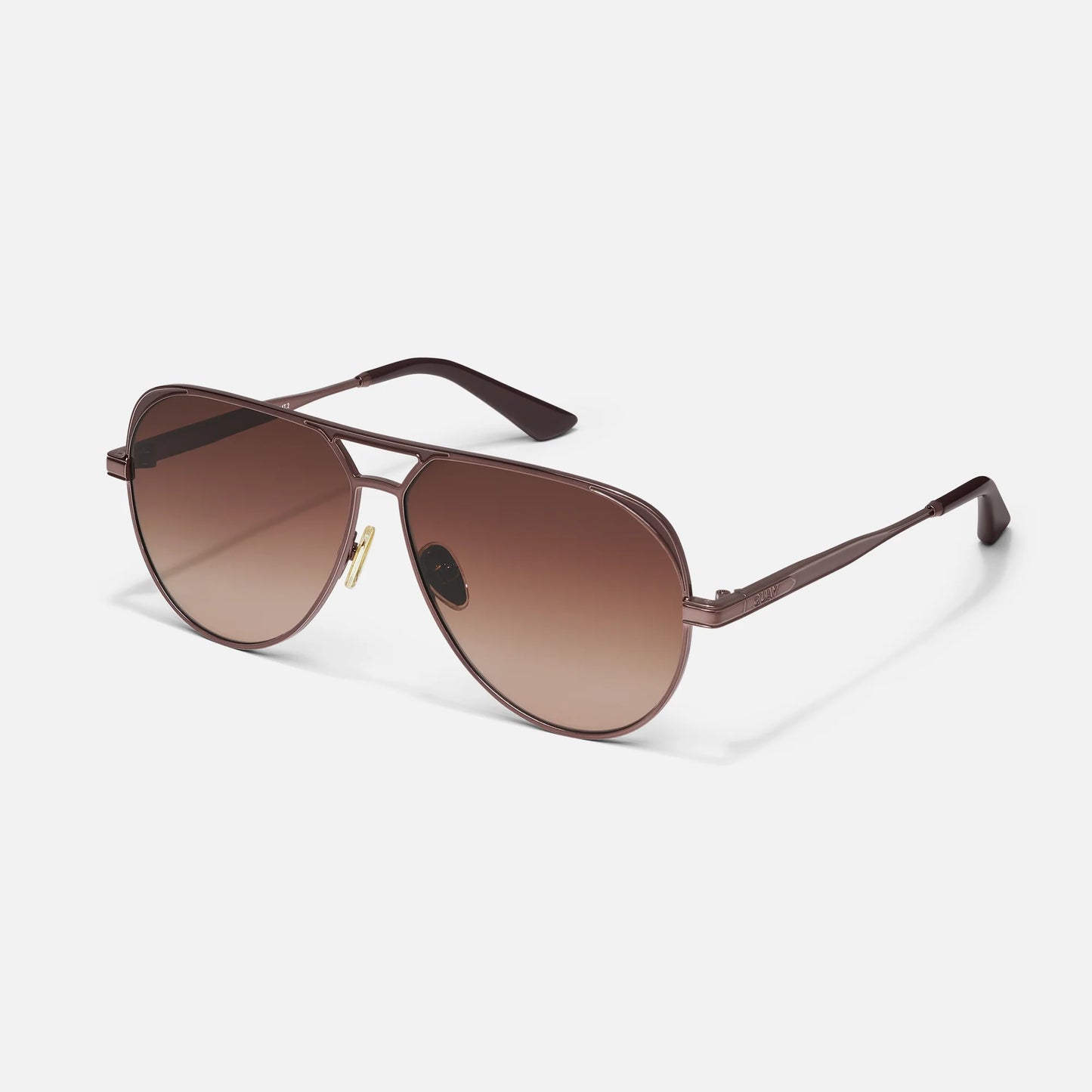 Open Tab Chocolate Frame and Brown Fawn Lens Sunglasses
