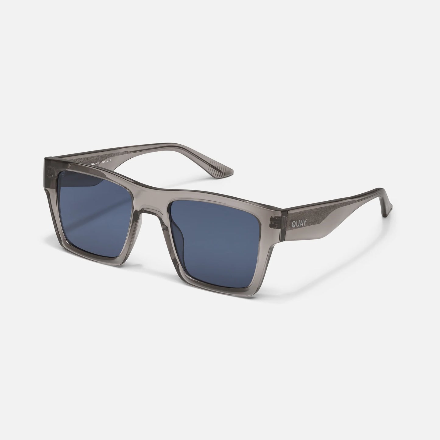 Fast Lane Gray Frame with Navy Mirror Polarized Lens Sunglasses