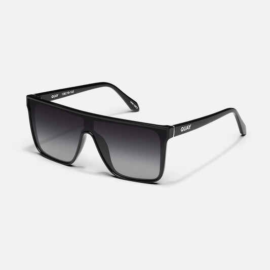 Quay - Nightfall Black Frame and Smoke Lens Sunglasses