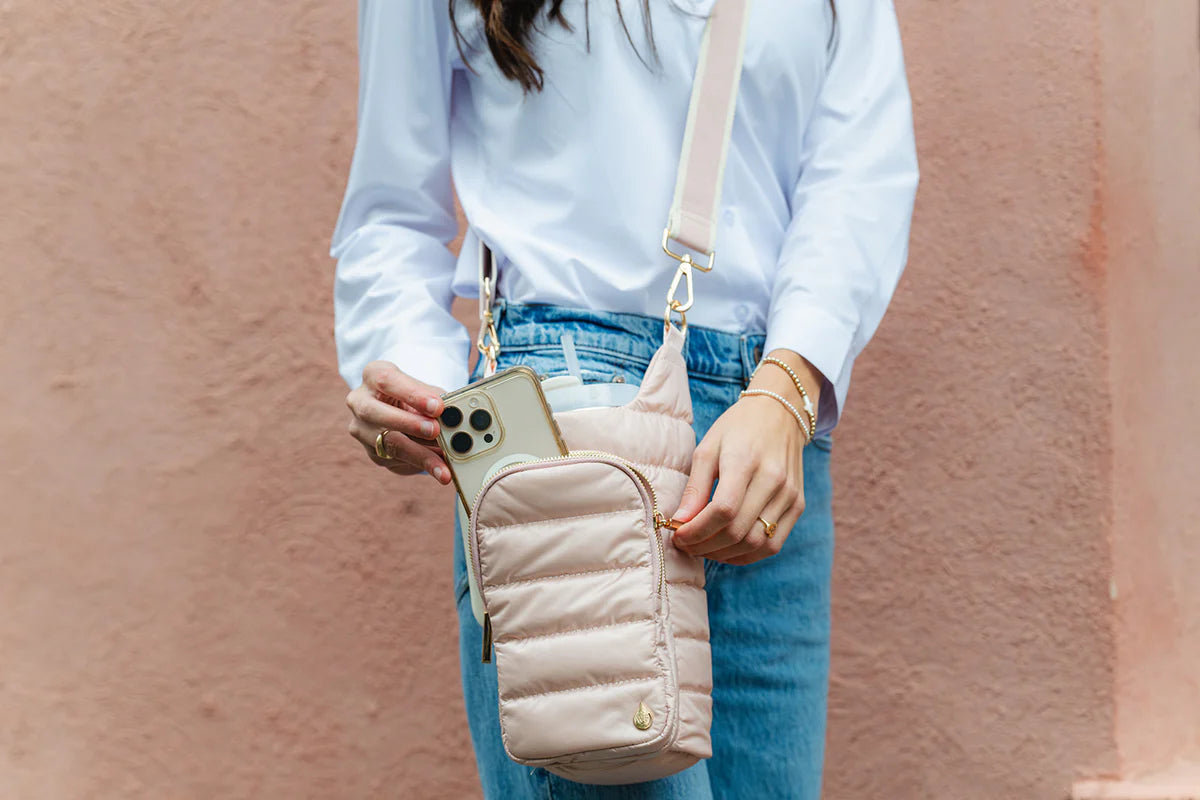 HydroBag HANDLE®- Blush with Blush and Cream Strap