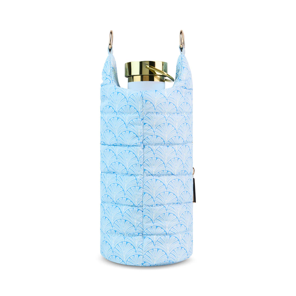 Blue Scallop Print HydroBag