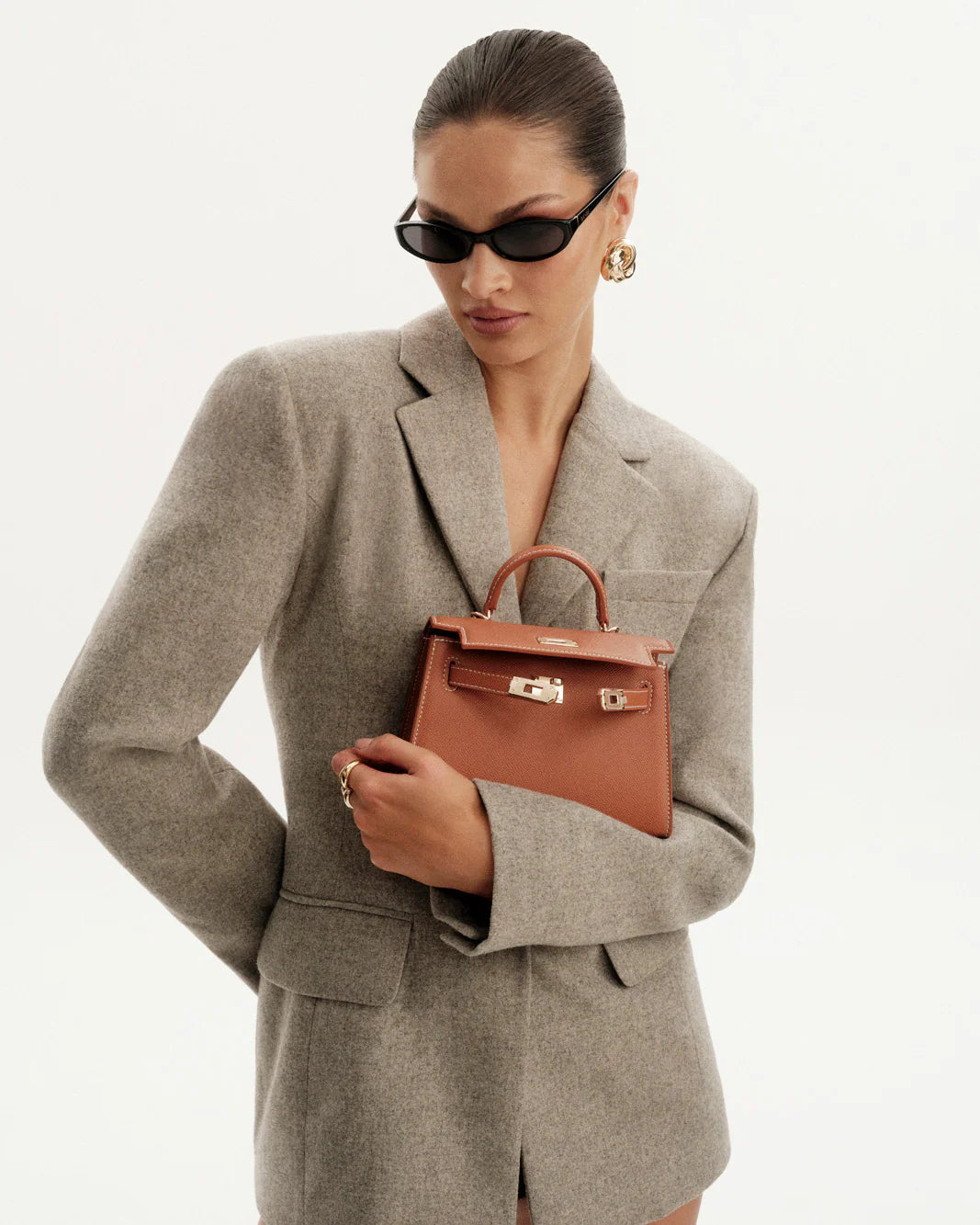 Billini Harriette Handle Bag - Tan