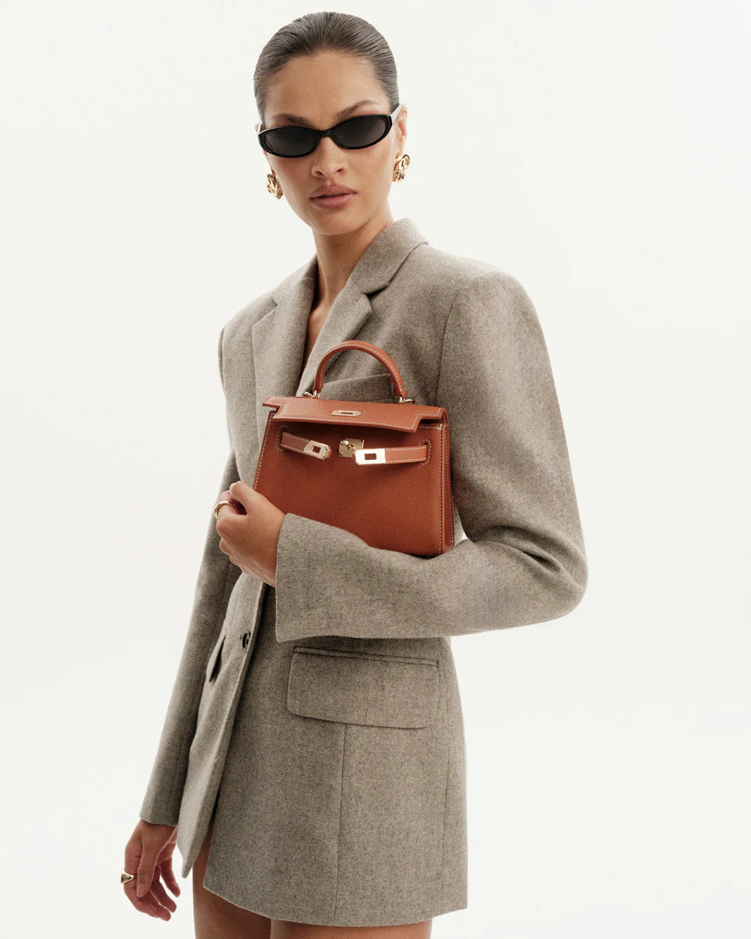 Billini Harriette Handle Bag - Tan