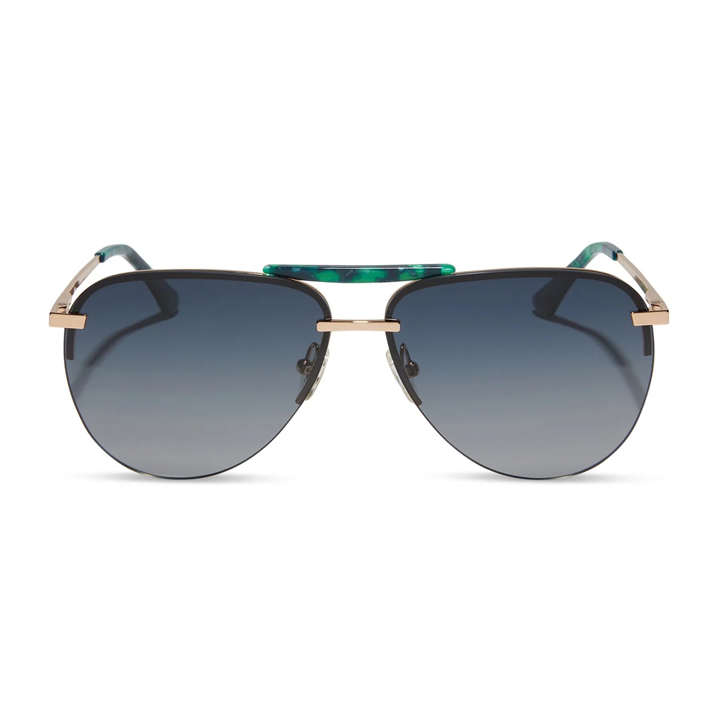 Tahoe - Gold Grey Gradient Polarized Sunglasses