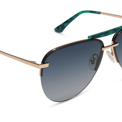 Tahoe - Gold Grey Gradient Polarized Sunglasses
