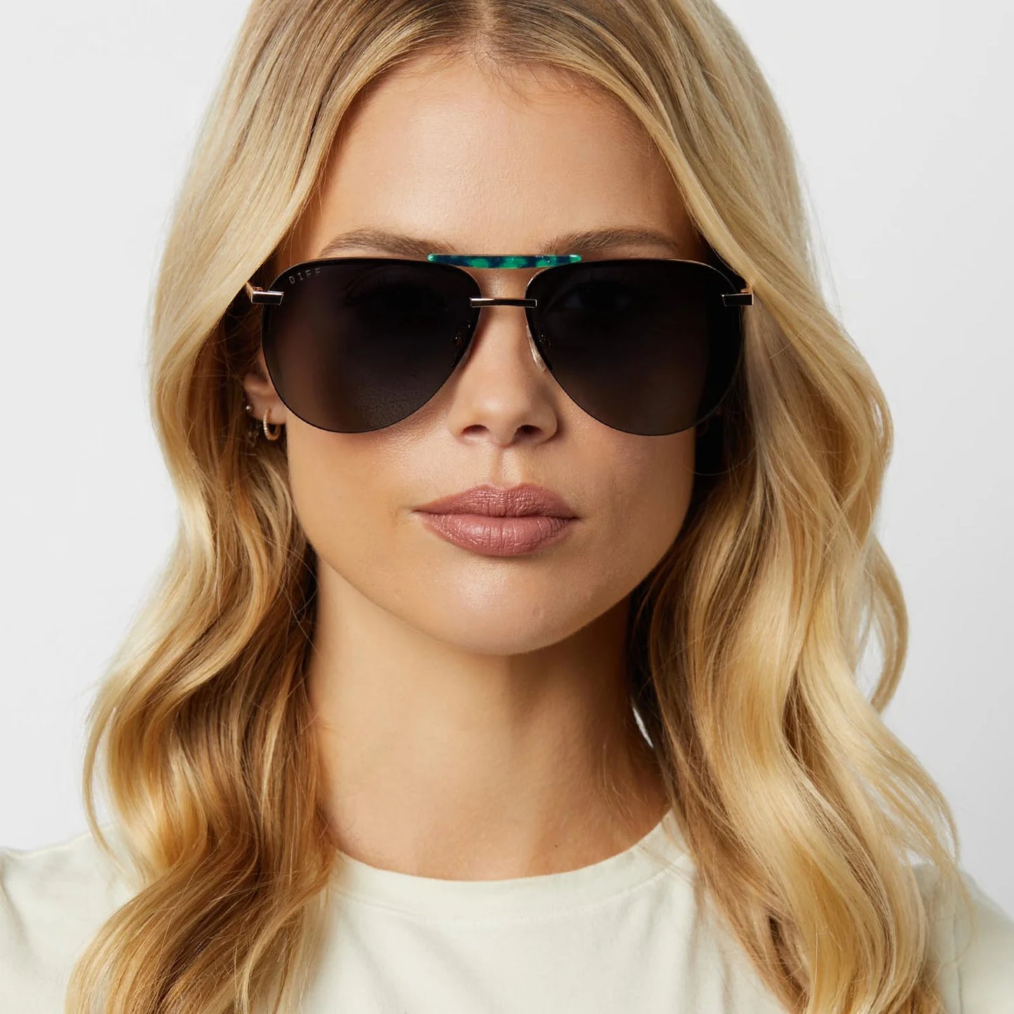 Tahoe - Gold Grey Gradient Polarized Sunglasses