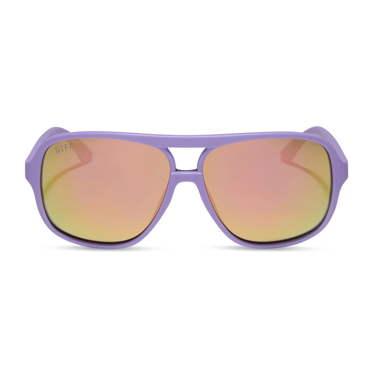 Hangtime - Matte Lavender Sherbet Mirror Polarized Sunglasses