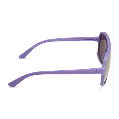 Hangtime - Matte Lavender Sherbet Mirror Polarized Sunglasses