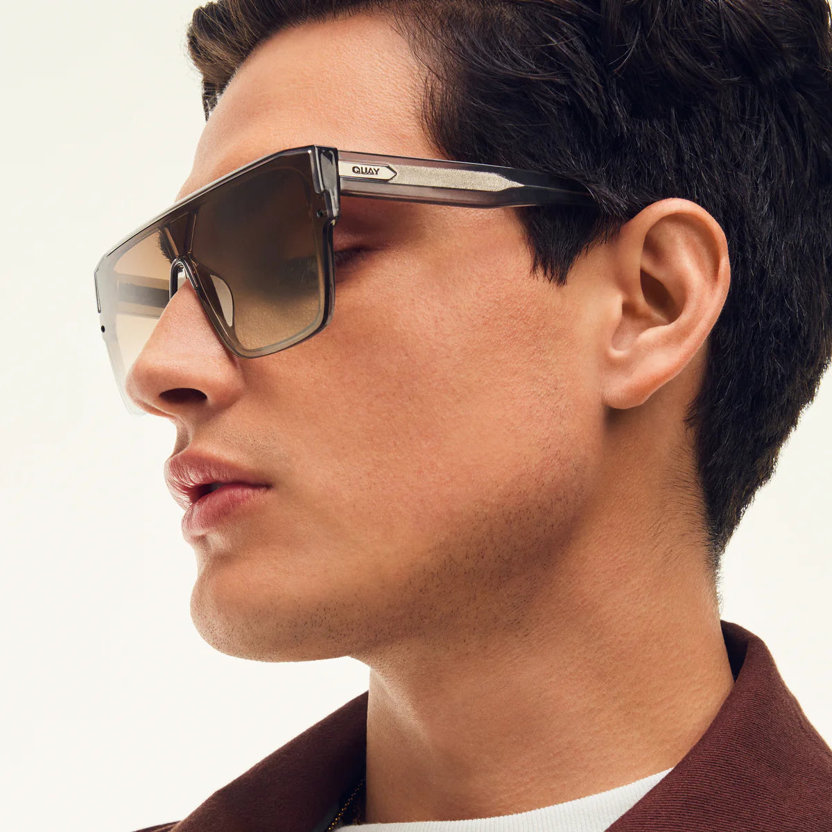 Tempo Grey Frame and Sepia Lens Sunglasses