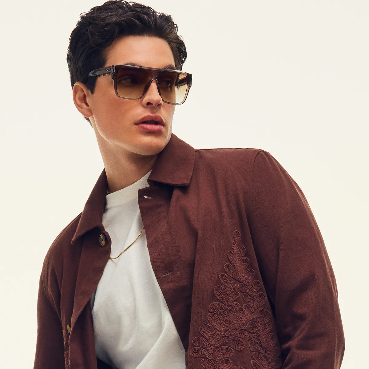 Tempo Grey Frame and Sepia Lens Sunglasses