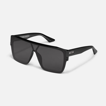 Tempo Frame and Black Lens Sunglasses