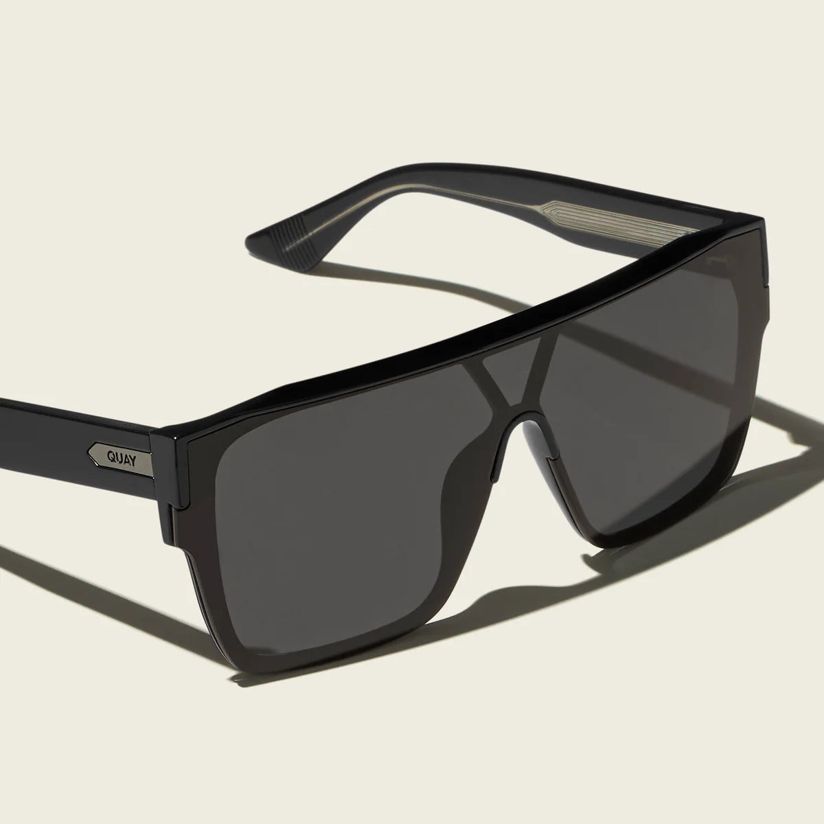 Tempo Frame and Black Lens Sunglasses