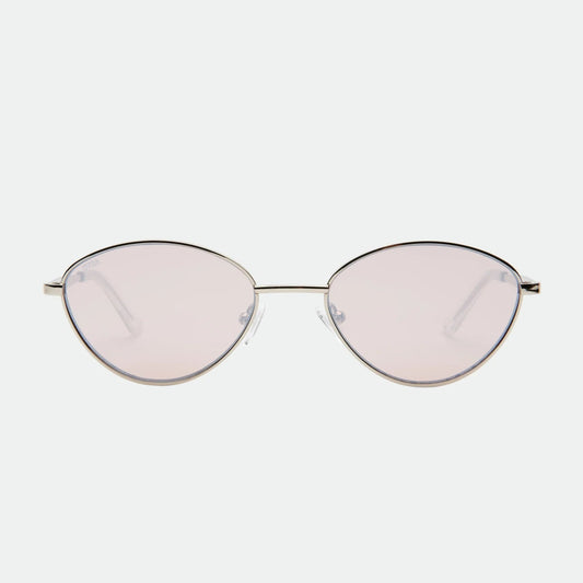 Deja - Silver Frame Rose lens