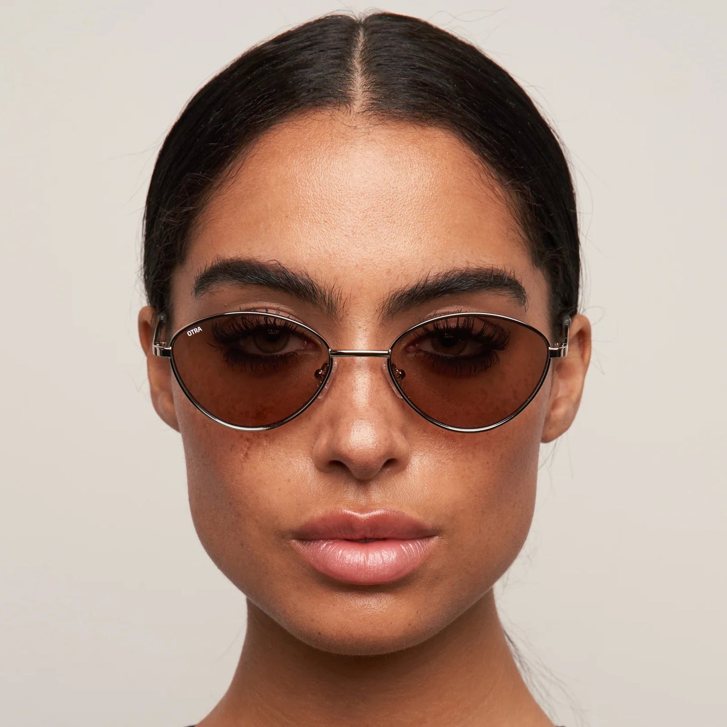 Deja - Silver Frame Rose lens