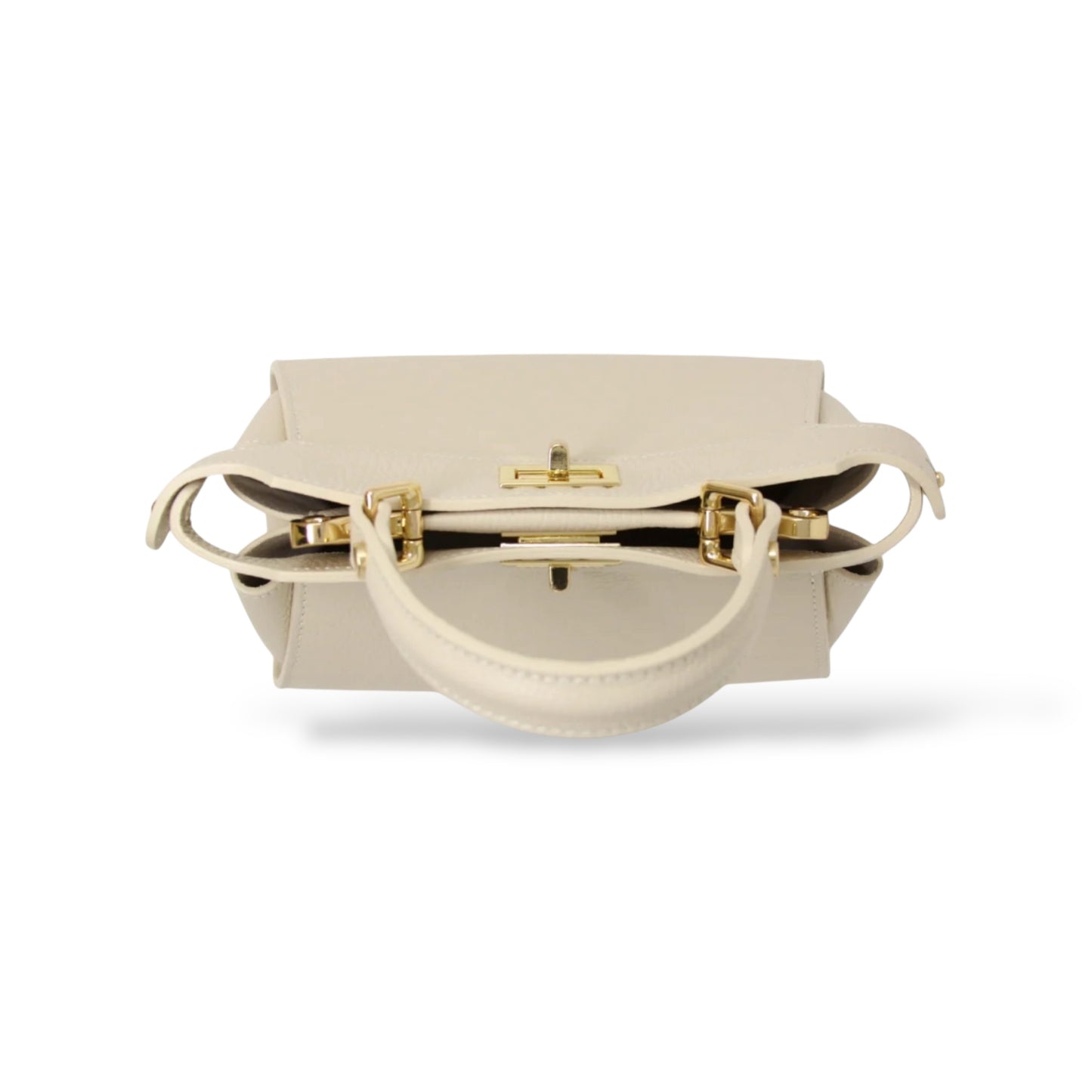 Elena Handbag Genuine Italian Leather Handle Bag - Assorted Colors