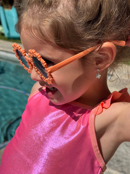 Toddler Girl Daisy Sunglasses