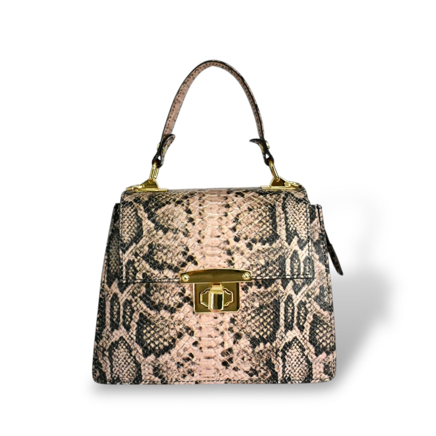 Valentina Handbag Genuine Italian Leather Handle Bag