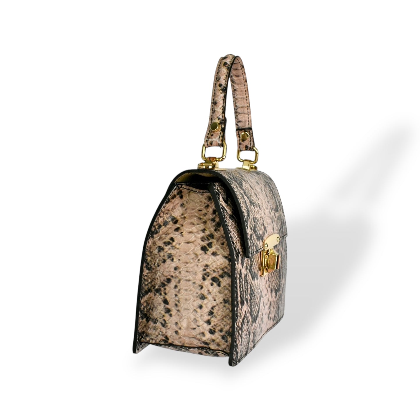 Valentina Handbag Genuine Italian Leather Handle Bag