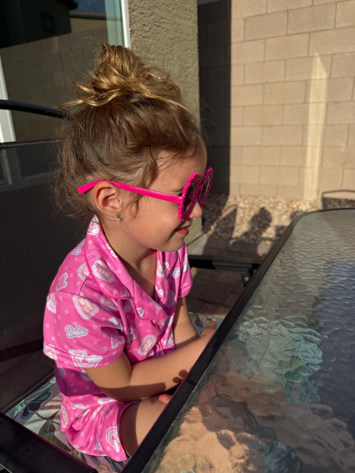 Toddler Girl Daisy Sunglasses