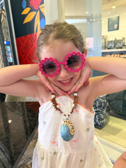 Toddler Girl Daisy Sunglasses