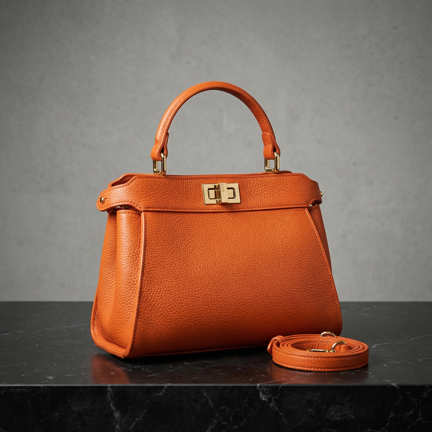 Elena Handbag Genuine Italian Leather Handle Bag - Assorted Colors