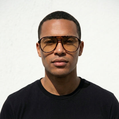 Stevie - Tortoise Frame/ Brown Lens