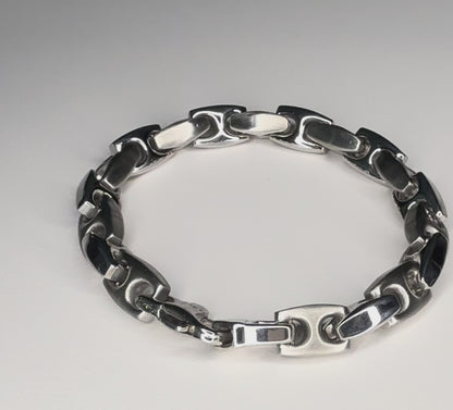 Men's Stainless Steel Link Bracelet