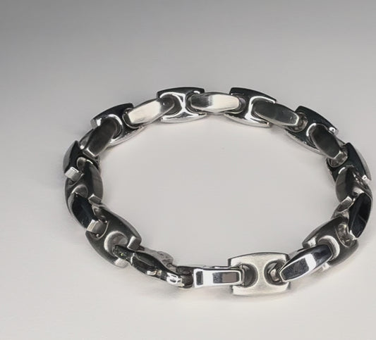 Men's Stainless Steel Link Bracelet